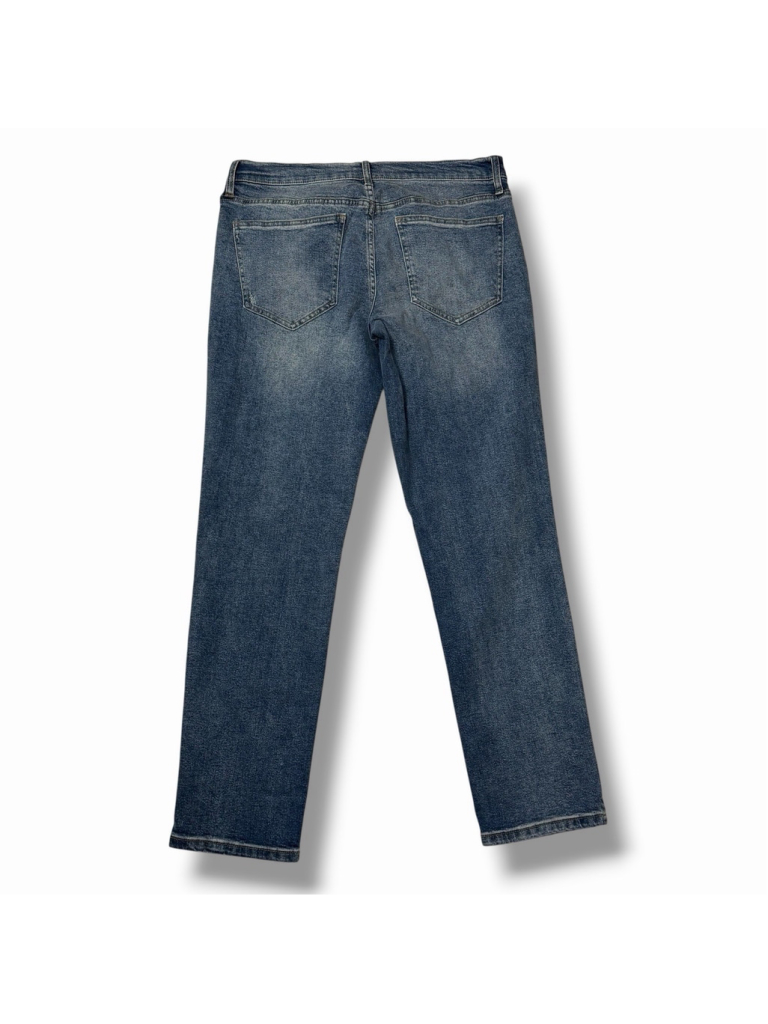 Oliver Logan Chester Mid Rise Straight Jeans 29 Aged Vintage Wash Button Fly Euc — image 2 of 8